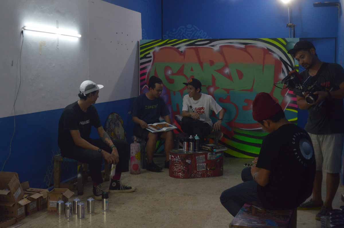 'Gardu House', Tempat Kumpul Para Pecinta Seni Jalanan dan Grafiti